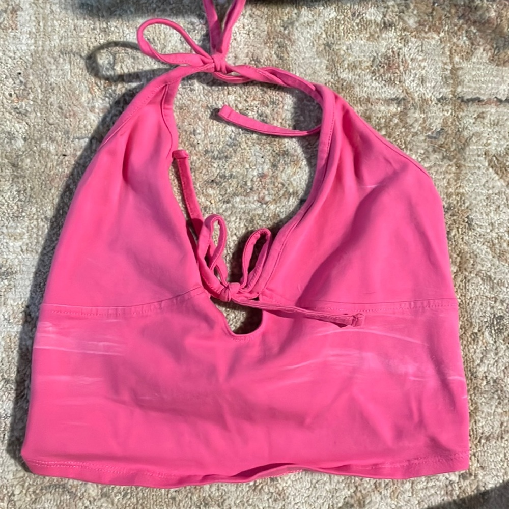 Garage pink top.